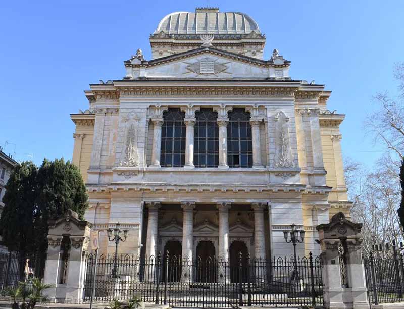 הרובע היהודי - בית הכנסת הגדול ברומא