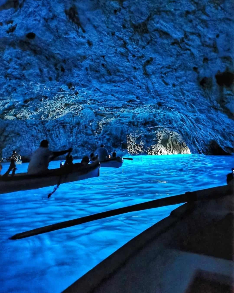 המערה הכחולה - Blue Grotto - Grotta Azzurra - סיור בקאפרי