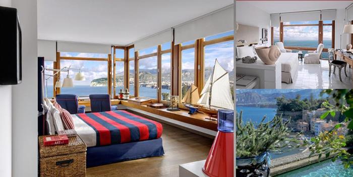 Maison La Minervetta - מלון עם נוף מפרץ סורנטו - הר וזוב - המלון הכי מומלץ בסורנטו